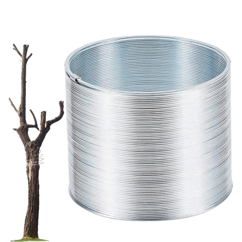 Squirrel Baffle Squirrel-Proof Spring Device Metal Squirrel Baffle for Bird