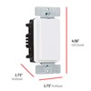 UltraPro 24-Hour Digital In-Wall Timer, Easy-to-Program, Presets, Countdown, ON/OFF Override