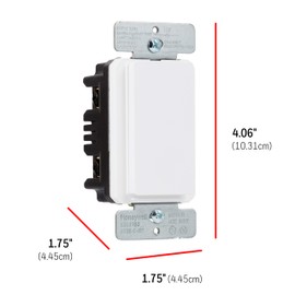 UltraPro 24-Hour Digital In-Wall Timer, Easy-to-Program, Presets, Countdown, ON/OFF Override Button, Light Control for Indoor, Porch, Seasonal Lighting, Switch, 2 Pack, 47941
