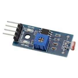 VKLSVAN 3PCS Photosensitive Sensor Module Digital Light Intensity Detection Light Sensor Photosensitive diode Photoresistor Module 4pins DC 3.3-5V LM393 Comparator