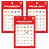April Nail Kids Nail Stickers, A008K, 3 Pieces / 에이프릴네일 키즈 네일 스티커, A008K, 3개