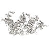 50pcs Ball Bearing Swivels Connector High Strength Stainless Steel Solid