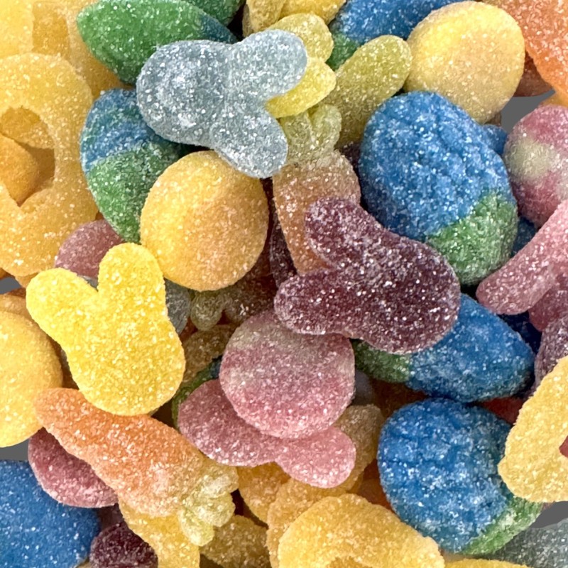 Irresistibly Delicious Easter Assorted Sour Gummy Mix - 2 lb