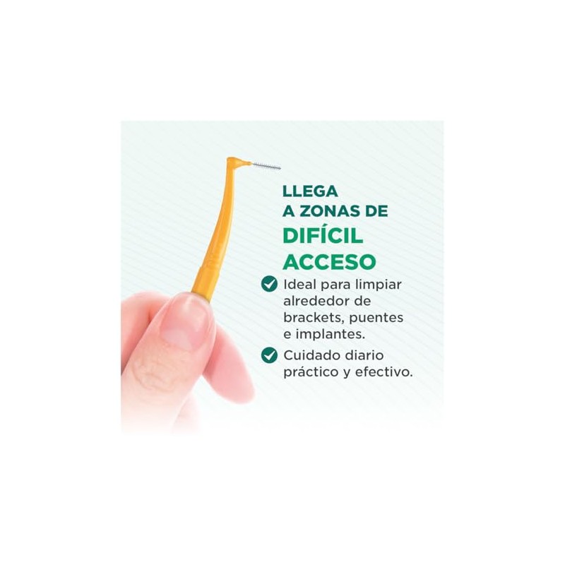 GUM - Go-Between Angular Cepillos Interdentales con Forma Angulada y