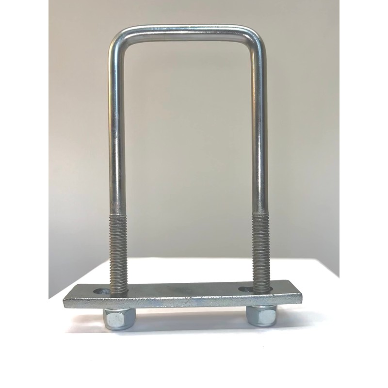 U Bolt Square M10 60mm Inner Width x 120mm Length