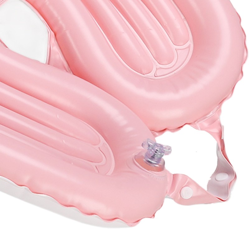 Inflatable Shampoo Bowl Foldable Hair Washing Sink with Detachable Drain