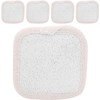 Esponja Vegetal para Ducha de Baño 5 Piezas, Lufa Beige