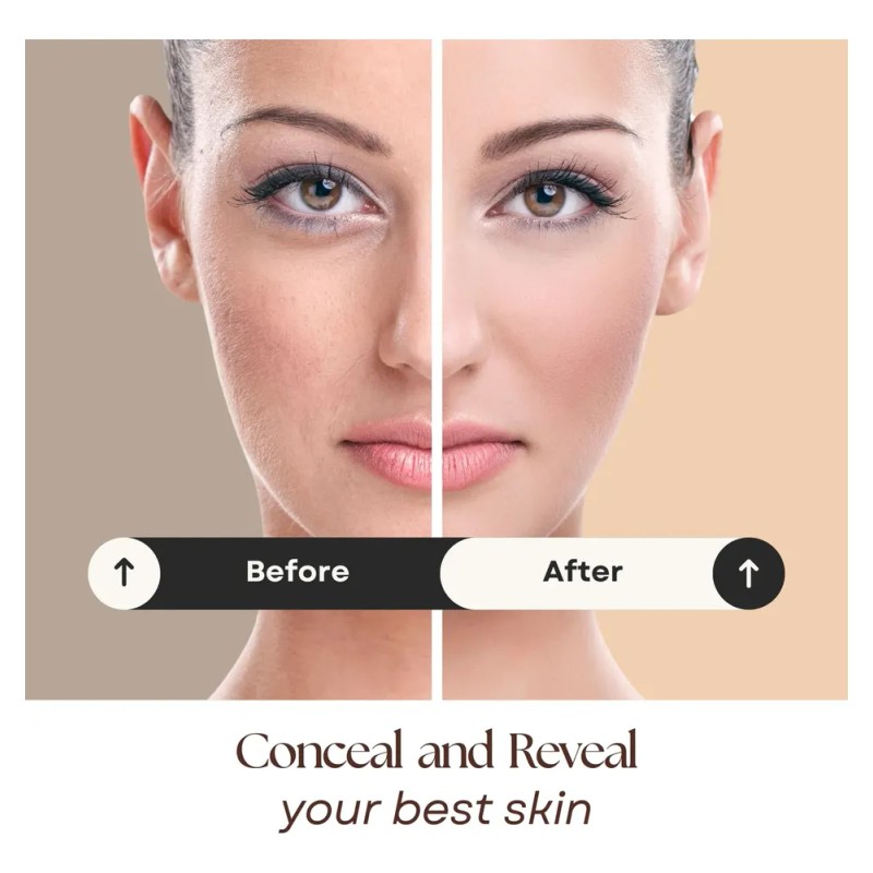 Base De Maquillaje Mineral En Polvo Pure Minerals, 8 G