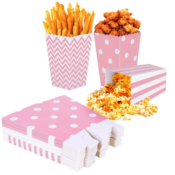 Tunejoy Popcorn Boxes Pack of 36 Popcorn Bags Cardboard Candy