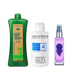 Kit Para un Cabello Deslumbrante Salerm + Plex System by Maritrini Meza