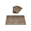 Proops Dolls House Wall Panels, Oak, Tongue and Groove, Pack