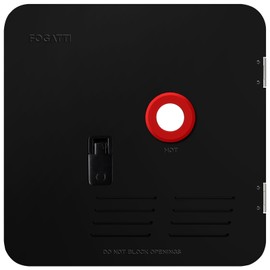FOGATTI 18 x 18 Inches RV Water Heater Black Door ONLY. Door kit for FOGATTI RV Water Heaters, Galvanized Steel