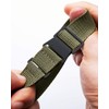 BINLUN Elastic Fabric Nylon Watch Band Waterproof Military Replacement Watch