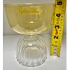 Threshold Cocktail Glass Yellow Sherbet Dessert Bowl Spring Mother's Day