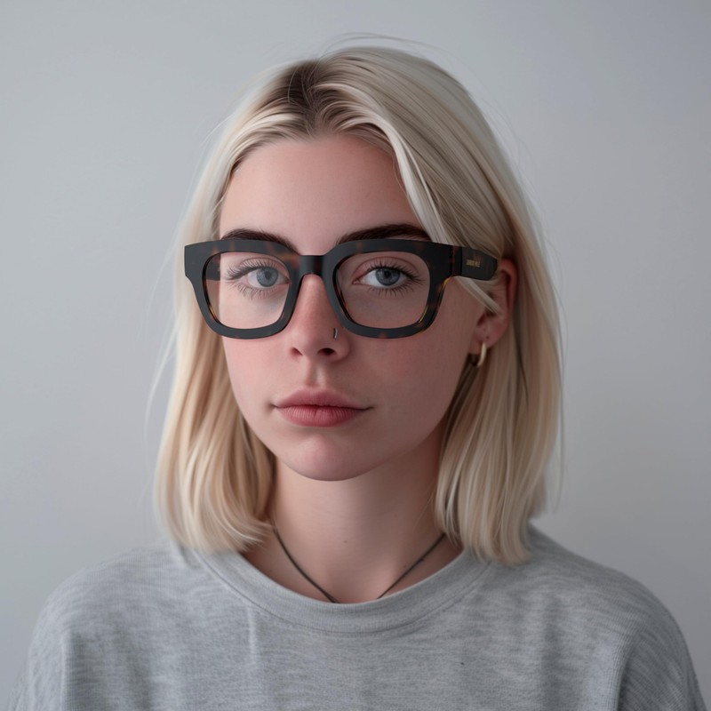 LONDON MOLE® Vegas Fashion Glasses | Zero's with Clear Lenses