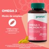 PRONAT DUO Omega 3 Salmn Plus, Suplemento Alimenticio, 180 Cpsulas