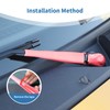 PDKLIN for Bronco Windshield Wipers Trim Covers Fit for Ford