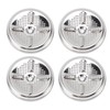 4pcs Coffee Filter Stainless Steel Reusable Filter Rust Resistant Effective