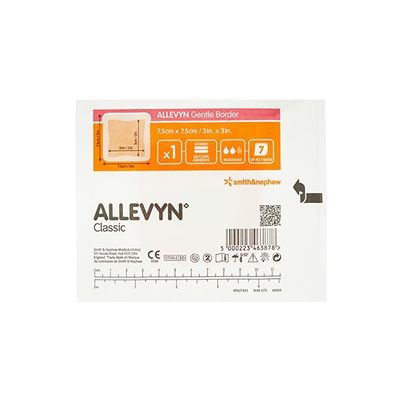 Smith & Nephew Allevyn Gentle Foam Border Dressing Pads (10