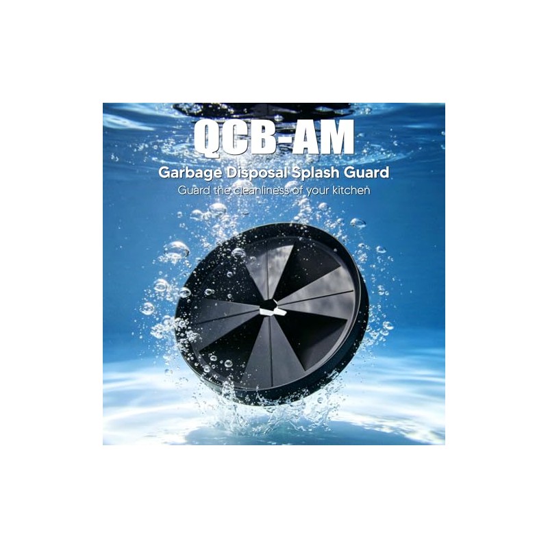 3 3/8" Garbage Disposal Splash Guard QCB-AM for Insinkerator Evolution
