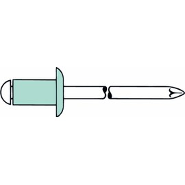Gesipa Rivet 4x10 mm 500 6300456