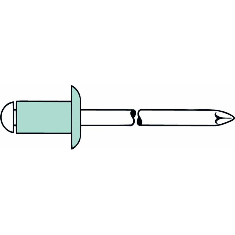 Gesipa Rivet 4x10 mm 500 6300456