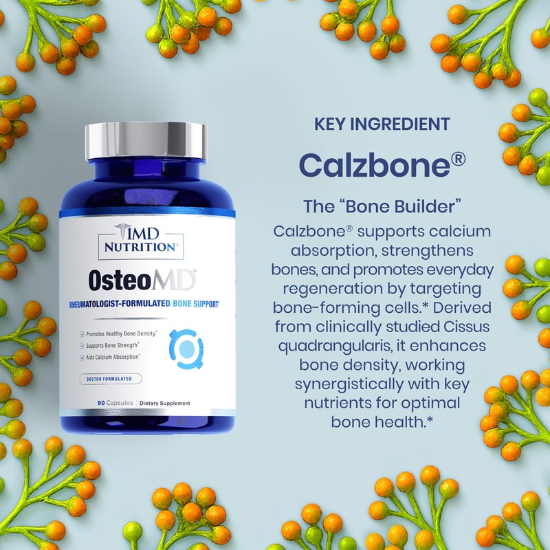 1MD Nutrition OsteoMD for Comprehensive Support - Supplement for Women