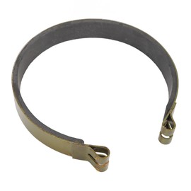 6 Inch Brake Band and Pin Kit Steel Alloy High Friction Ceramic Brake Band Pin Set for Go Kart ATV Mini Bike