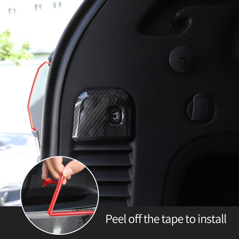 Electric Tailgate Switch Trim Cover for 2011-2021 Jeep Grand Cherokee,