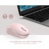 seenda Wireless Mouse, 2.4G Noiseless Mouse with USB Receiver Portable