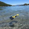 Dorcy 150 Lumen Yellow Floating Flashlight, Bundle with 4 AA