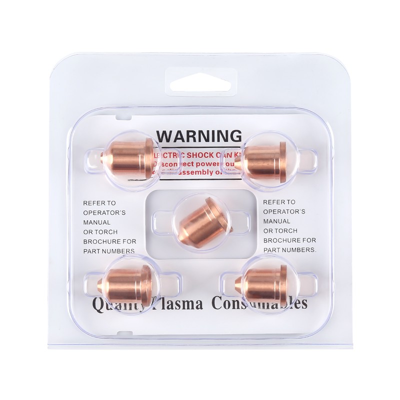 5pcs Plasma Cutter Nozzles Torch Tips Consumables 220819 for MAX65
