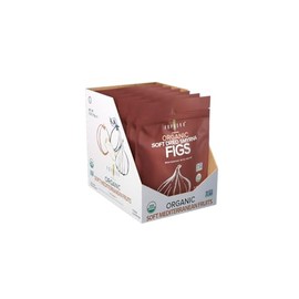 Amphora Organic Soft Dried Smyrna Figs | Naturally Sweet & Moist | No Added Sugar, No Preservatives | Vegan & Gluten-Free Snack | Pack of 6 (6 oz Each)