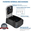 GIVERARE Key Lock Box, 4 Digits Combination Lockbox Wall Mount