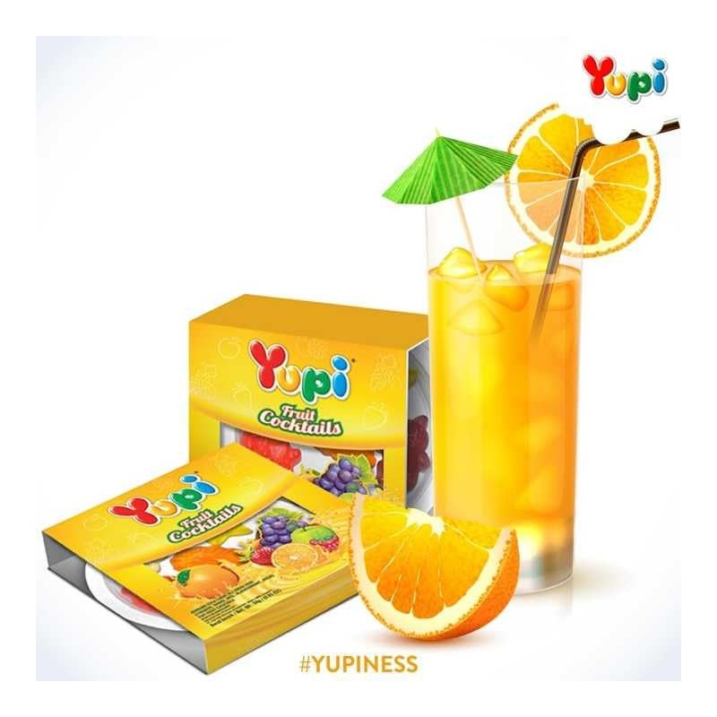 Yupi Fruit Cocktail Candy 15g*12