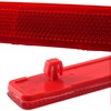 MKAREPART Rear Bumper Reflector Lamp Right and Left Side, Red