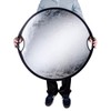 Glow Circular Collapsible Reflector with Handles (32", Silver/White)