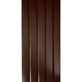 Mobile Home Skirting Dark Brown Box of 8 Solid Panels 16" Wide by 46" Tall. Premium 40 Mil Thickness