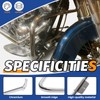 KUAFU Highway Crash Bar Compatible with 2000-2017 Harley Heritage Softail