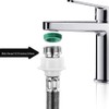 Stainless Steel Washing Machine Hose With Quick Connect，Portable Water Inlet
