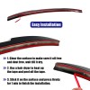 Bewild Fits 2021-2025 Mustang Mach-E 4Door Rear Trunk Spoiler Wing