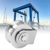 U Type Groove Wheel Stainless Steel Track Pulley for Sliding