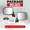 A & UTV PRO Wider Side Mirrors for Honda Pioneer