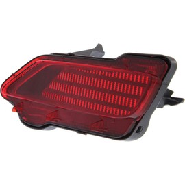 Garage-Pro Bumper Reflector Compatible with 2013-2015 Toyota RAV4 Rear, Passenger Side