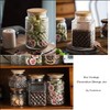 Large Glass Storage Jar, 60 FL OZ Glass Food Storage
