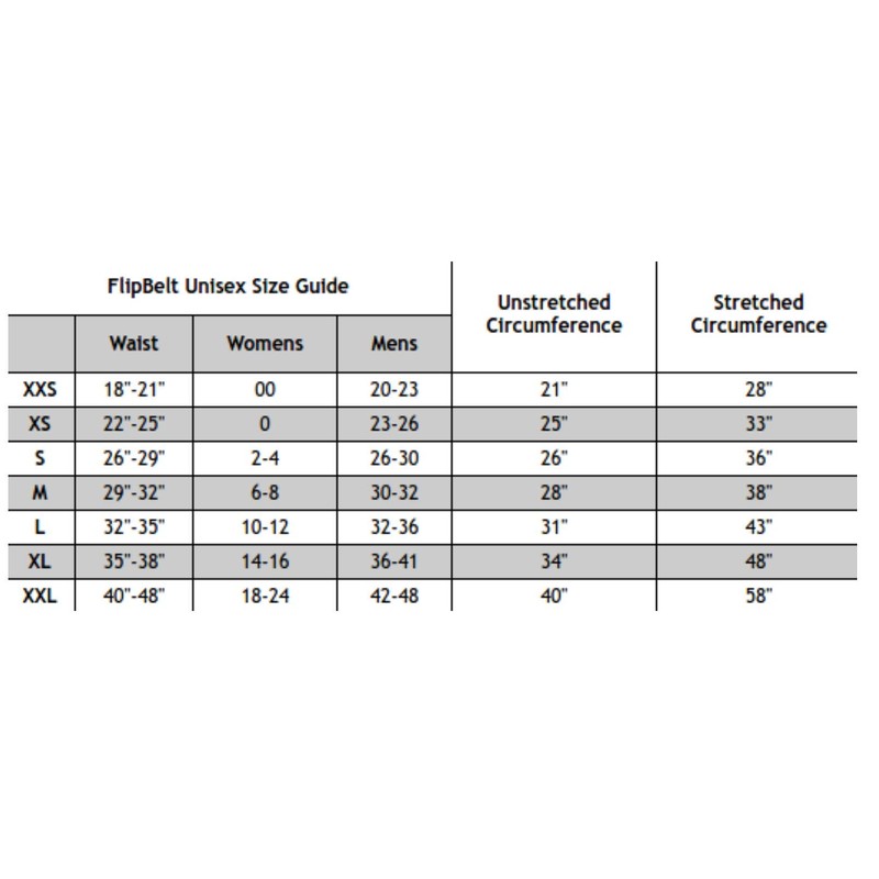 FlipBelt Running Belt, Neon Punch, Small