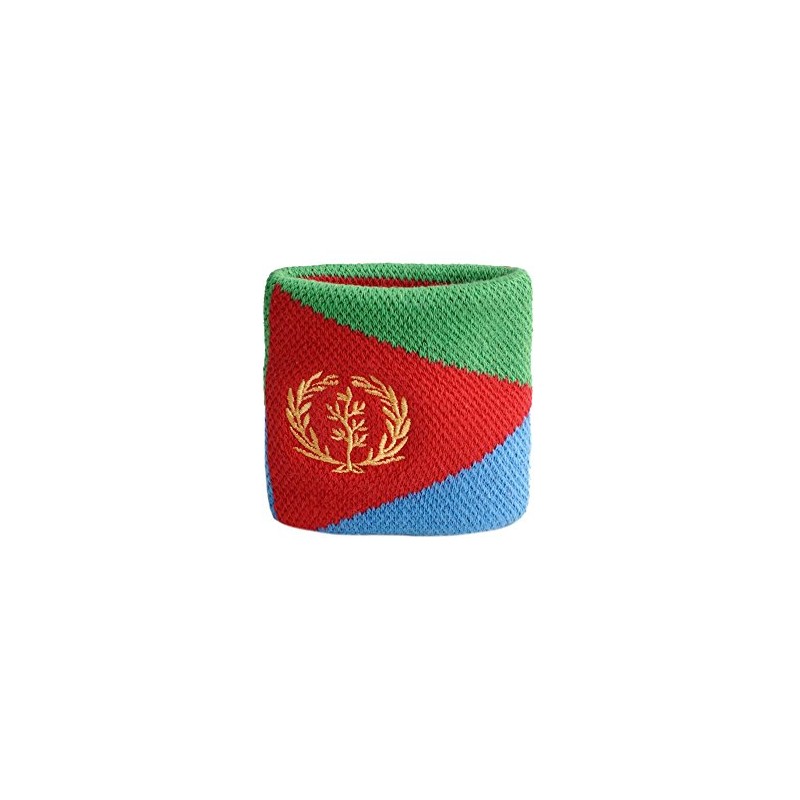 Flaggenfritze Eritrea Flag Sweatband with Free Sticker