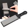Knife Sharpener Multifunctional Diamond Dual Sided 400 1000 Grit Scissors