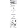 SANEI PA10JD-61X2-16 Flexible Pipe with Insulation Cap Diameter 0.6 inches