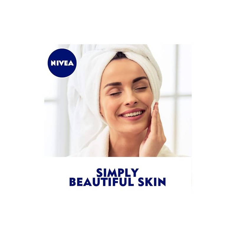 NIVEA Agua limpiadora micelar, Skin Breathe Rose MicellAIR, 13.5 fl